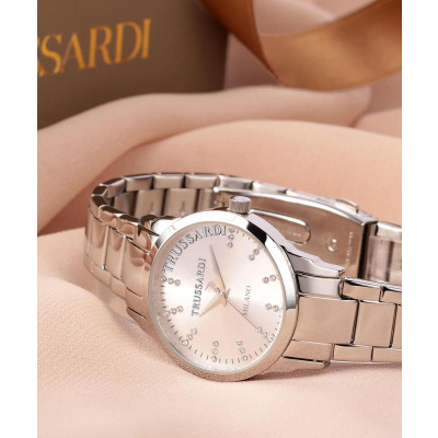 ساعت مچی زنانه اصل | برند تروساردی | مدل R2453141504