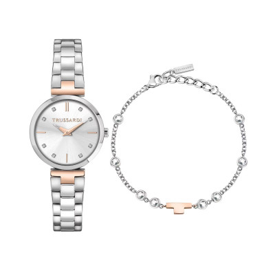 ساعت مچی زنانه اصل | برند تروساردی | مدل R2453164508