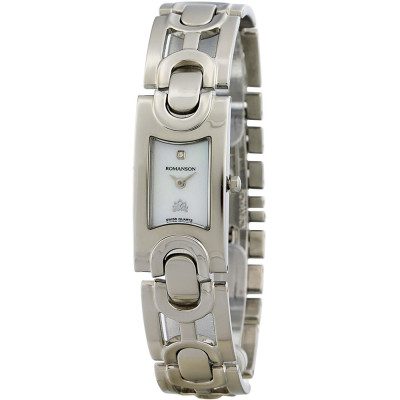 ساعت مچی زنانه اصل | برند رومانسون | مدل RM5168LL1WM12W