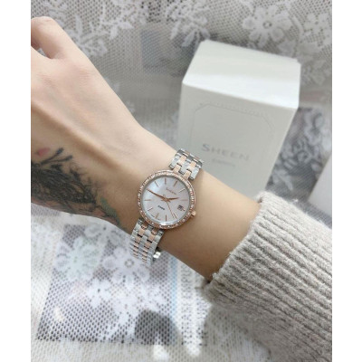 ساعت مچی زنانه اصل | برند کاسیو | مدل SHE-4060SG-7AUDF