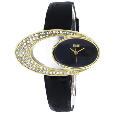 ساعت مچی زنانه اصل | برند استورم | مدل ST4685/GD/BK