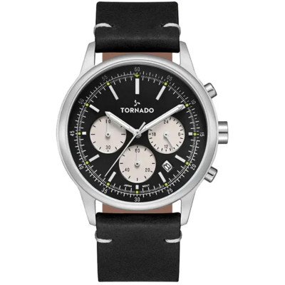 ساعت مچی مردانه اصل | برند تورنادو | مدل T24108-SLBB