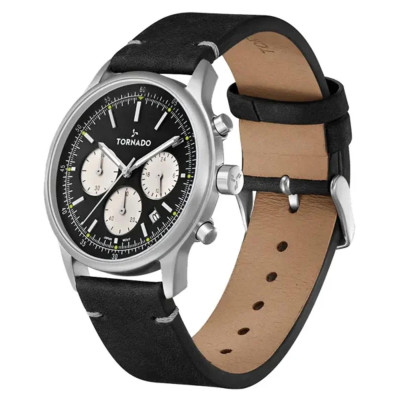 ساعت مچی مردانه اصل | برند تورنادو | مدل T24108-SLBB