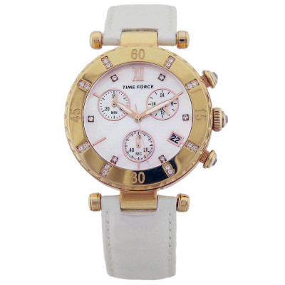 ساعت مچی زنانه اصل | برند تایم فورس | مدل TF3384L11