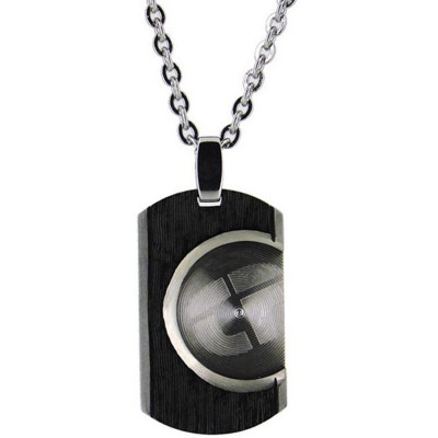 گردنبند مردانه اصل | برند تایم فورس | مدل TS5076CS