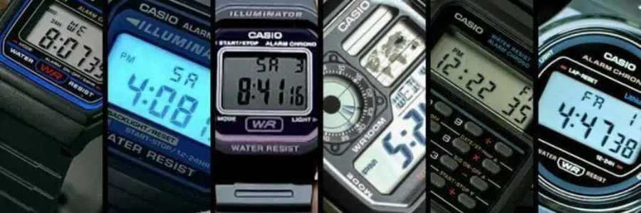 انواع ساعت های کلاسیک کاسیو 