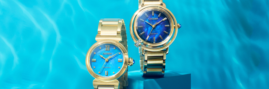 ساعت سیتیزن زنانه ال صفحه آبی