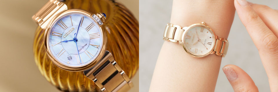 ساعت سیتیزن زنانه طلایی