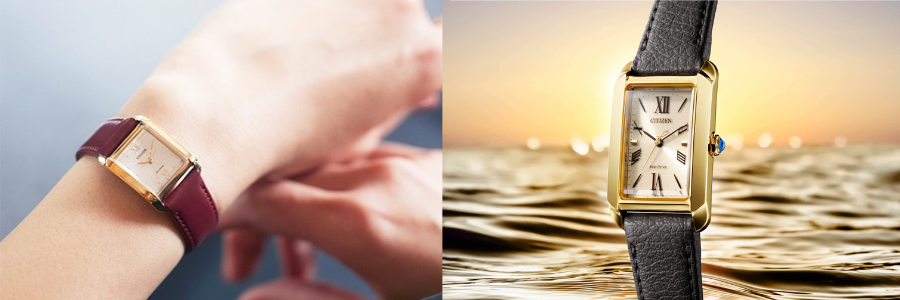 ساعت سیتیزن بند چرمی