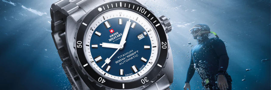 ساعت سوئیس میلیتری اصل اتوماتیک