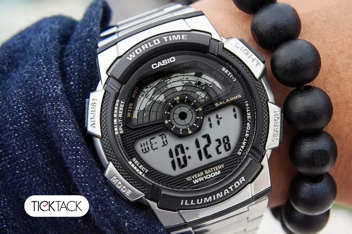 ساعت کاسیو اصل استیل