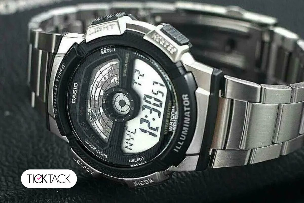 ساعت کاسیو بند استیل