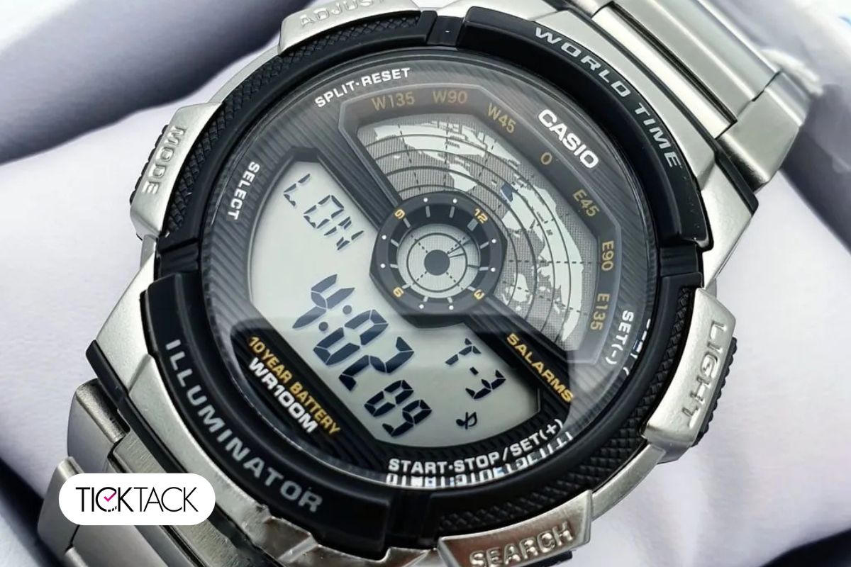 ساعت کاسیو بند استیل