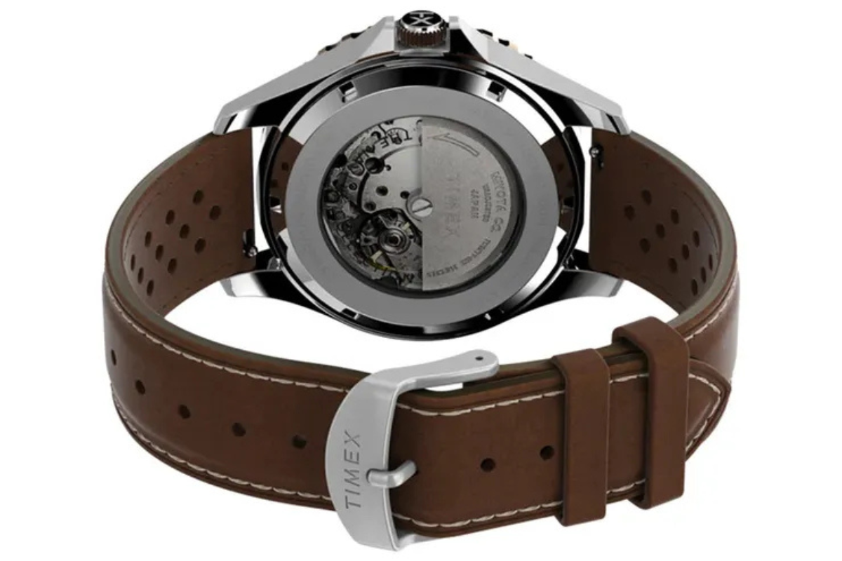 پشت ساعت تایمکس بند چرم